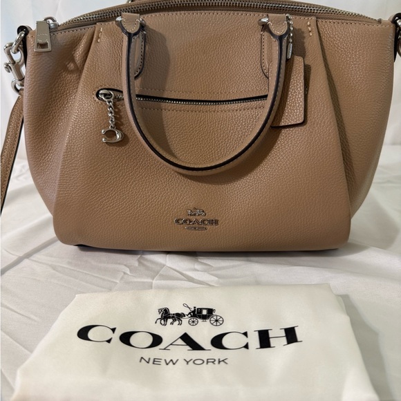 Coach Tan Leather Purse - Picture 2 of 11